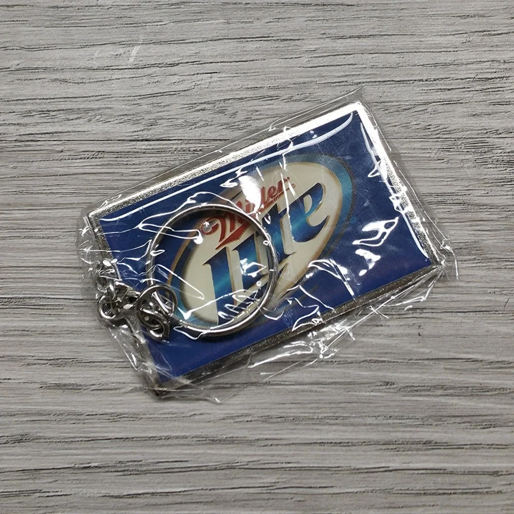 Vintage Miller Lite Keychains - Lot Of 14 - Unopened